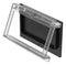 EAO 03-925 Switch Finger Guard, 48 x 33mm, Clear, EAO 03 Series Pushbutton, Keylock Switches & Indicators