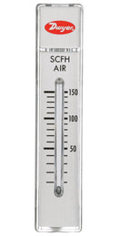 DWYER RMA-12-SSV Air Flowmeter, SS Valve, 50 to 500 cc/min, 100psi, 4% Accuracy, 1/8" FNPT, RATE-MASTER RMA Series
