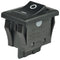 NKK SWITCHES JWMW11RA1A SWITCH, ROCKER, SPST, 10A, 250VAC, BLACK