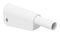STAUBLI 66.2025-29 Banana Test Connector, Plug, Cable Mount, 32 A, 1 kV, Gold Plated Contacts, White