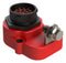 AMPHENOL SINE/TUCHEL AHDPHB04-24-16P-RED-CN CIRCULAR CONNECTOR, RCPT, 16POS, CRIMP