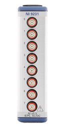 NI 865665-01 Sound and Vibration Measurement Bundle, cDAQ-SV1100, 8 Channel, 51.2 kSPS, 24 Bit, Coaxial Jack