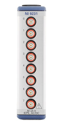 NI 865665-01 Sound and Vibration Measurement Bundle, cDAQ-SV1100, 8 Channel, 51.2 kSPS, 24 Bit, Coaxial Jack