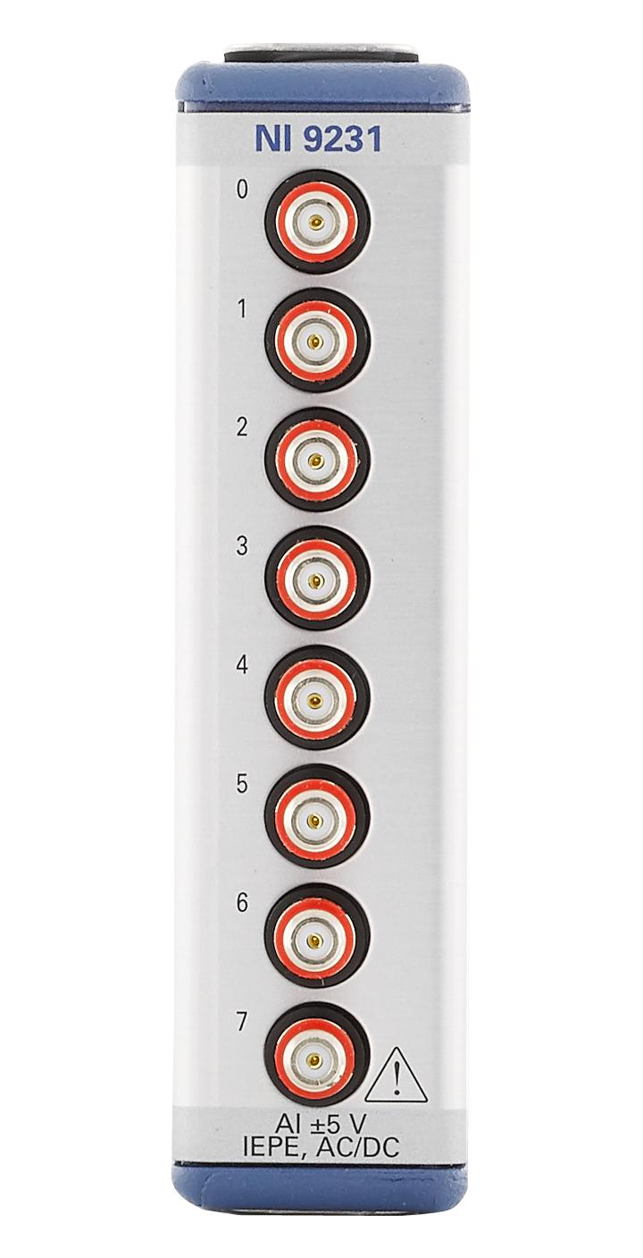 NI 865665-01 Sound and Vibration Measurement Bundle, cDAQ-SV1100, 8 Channel, 51.2 kSPS, 24 Bit, Coaxial Jack