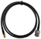 MOBILE MARK CA39/195-VY RF / Coaxial Cable Assembly, SMA Jack to N-Type Jack, RF-195, 50 ohm, 39 ", 990.6 mm