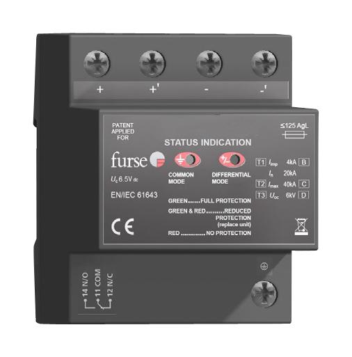 ABB - FURSE 7TCA085460R0355 Surge Protector, Power / EMI / RFI Noise