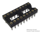 MULTICOMP PRO 2227MC-18-03-08-F1 IC & Component Socket, 18 Contacts, DIP Socket, 2.54 mm, 2227MC, 7.62 mm, Beryllium Copper