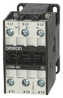 OMRON INDUSTRIAL AUTOMATION J7KN-40 110 Relay Contactor, J7KN Series, 3PST-NO, 3P, 20 A at 690 VAC, 18.5 kW at 690 VAC