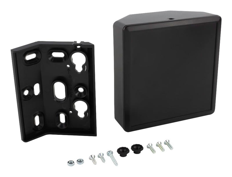 CAMDENBOSS CB1500-10SBK-KIT Plastic Enclosure, Solid, Wall Mount, ABS, 53.25 mm, 100 mm, 100 mm, IP40