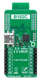 MIKROELEKTRONIKA MIKROE-6088 Add-On Board, B102C Click, MikroE mikroBUS Compatible Development Boards, 3.3V