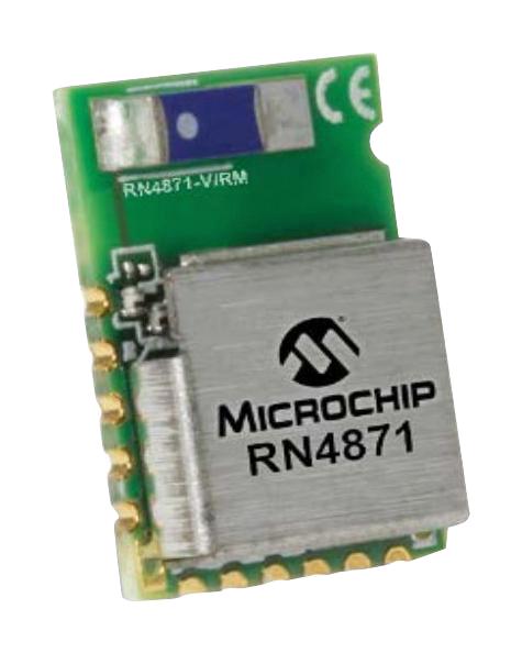 MICROCHIP RN4871-V/RM140 BLE MODULE, V5.0, 2.402-2.48GHZ, 70DEG C