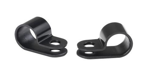 HELLERMANNTYTON H4P.HB3P Fastener, P-Clamp, Screw Mount Cable Clamp, 8 mm, Nylon 6.6 HS (Polyamide 6.6 HS) (Heat Stabilised)