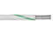 ALPHA WIRE 3050 WG005 Wire, PVC, White, Green, 24 AWG, 0.23 mm&sup2;, 100 ft