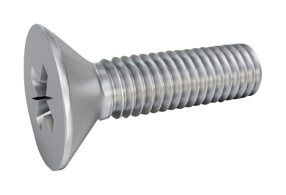 TR FASTENINGS TR00008200-000 Machine Screw, M2, 12 mm, Stainless Steel A2, Flat / Countersunk Head Pozidriv