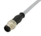 HARTING 21348400882020 CBL ASSY, 8P M12 PLUG-FREE END, 6.6 /GRY