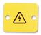 WEIDMULLER AD4 037560 Label, Warning, 24.1 mm, 20 mm, PVC, Flash / Risk Of Electric Shock (Symbol) 0375600000