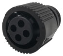 AMPHENOL INDUSTRIAL C10-779823-04S CIRCULAR CONN, PLUG, 4POS, CRIMP