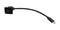 TUK KUCC20DPM USB Cable, 90&deg; Type C Receptacle to Type C Plug, 200 mm, 7.9 ", USB 3.0, Black