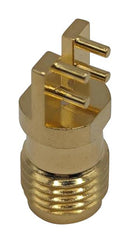 MUELLER ELECTRIC BU-1420761821 RF / Coaxial Connector, SMA Coaxial, Right Angle Jack, Board Edge / End Launch, 50 ohm, Brass