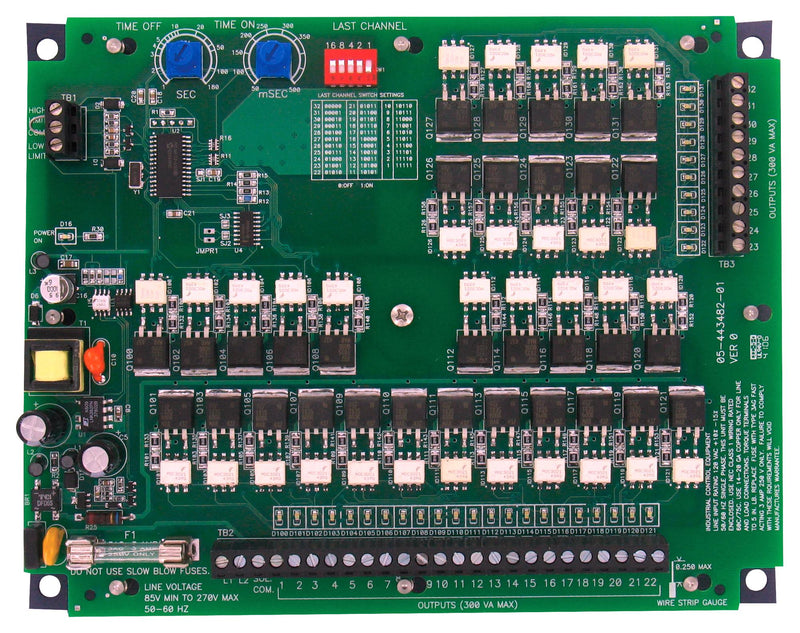 DWYER DCT622. TIMER CONTROLLER, 22 CHANNELS.