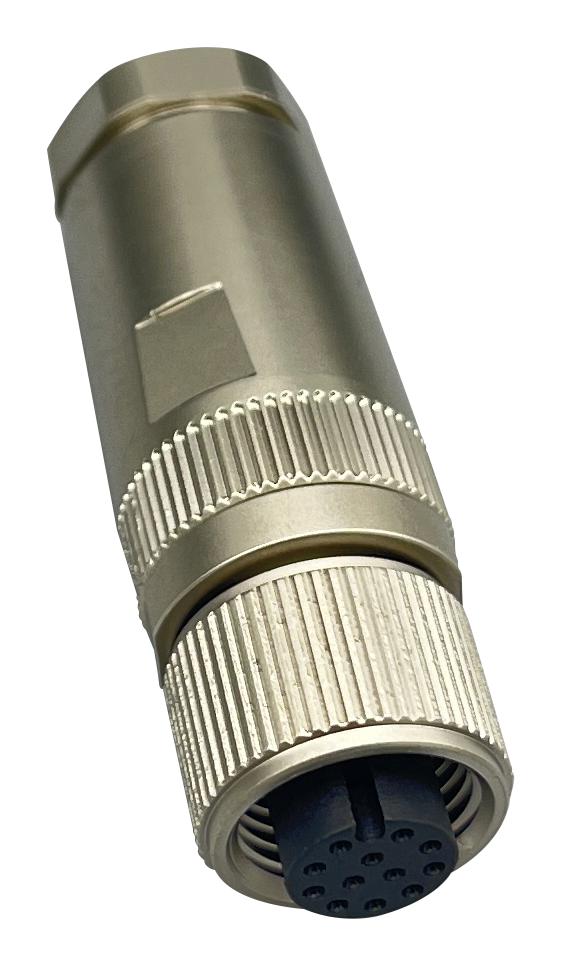 NORCOMP 858-012-203RKT4 SENSOR CONN, M12, 12POS, RCPT, CABLE