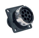 SOURIAU-SUNBANK / EATON UTG0187S CIRCULAR CONN, RCPT, 7POS, CRIMP