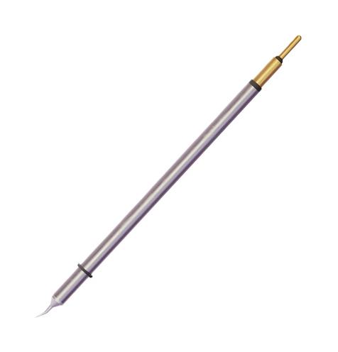METCAL MFTC-6CNBR4501 Solder Tip Cartridge, MX-H9-MFH/CV-H9-MFH Handpieces, Conical Bent Reach, 0.1 x 4.5mm, MicroFine 600