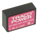 TRACO POWER TEL 3-1223 Isolated Through Hole DC/DC Converter, ITE, DIP, 2:1, 3 W, 2 Output, 15 V