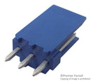 TE CONNECTIVITY - AMP 281695-3 Pin Header, Wire-to-Board, 2.54 mm, 1 Rows, 3 Contacts, Through Hole Straight, AMPMODU HE14