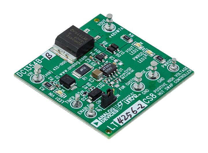 ANALOG DEVICES DC1354B-B Demo Board, LT1641-1, LT1641-2, LT4256-1, LT4256-2, Hot Swap Controller, Power Management
