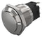 EAO 82-5561.2000 Vandal Resistant Switch, 82 Series, 19 mm, SPDT, Maintained, Round Raised Flat Flush, Natural