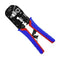 KNIPEX 97 51 13 Crimp Tool, Ratchet, Shielded & Unshielded 8P8C RJ45 Western Plugs