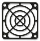 MULTICOMP PRO MCSC60-P10 Fan Finger Guard, Plastic, 60mm Axial Fans, 50 mm, Black