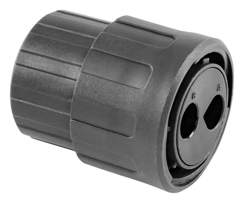 AMPHENOL SINE/TUCHEL RTS6BS18N2PHEC03 CIRCULAR CONNECTOR, PLUG, 2POS, CRIMP