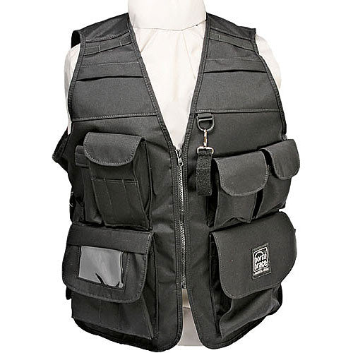 PortaBrace VV-M Videographer Vest (Extra Large, Black)