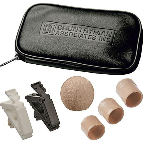 Countryman B3 Omnidirectional Lavalier Mic, Standard Sens, with Hardwired 3-Pin XLR Connector (Beige)