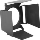 LTM 4-Leaf Barndoor Set for Cinepar 2.5 & 4K with 15.5" Accessory Holder