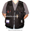 PortaBrace VV-M Videographer Vest (Extra Large, Black)