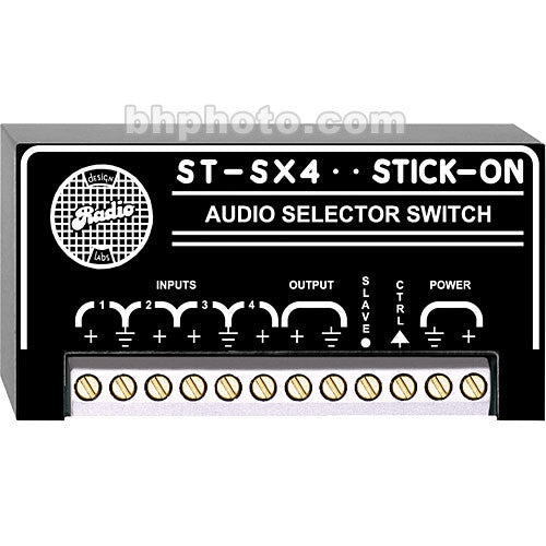 RDL ST-SX4 - 4-Input Audio Switcher