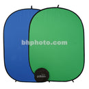 Photogenic Chameleon Collapsible Reversible Background - 57x77" - Chroma Blue/Green