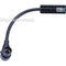 Littlite 6X-R - Low Intensity Gooseneck Lamp with 3-pin Right Angle XLR Connector (6-inch)