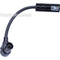 Littlite 6X-R4 - Low Intensity Gooseneck Lamp with 4-pin Right Angle XLR Connector (6-inch)