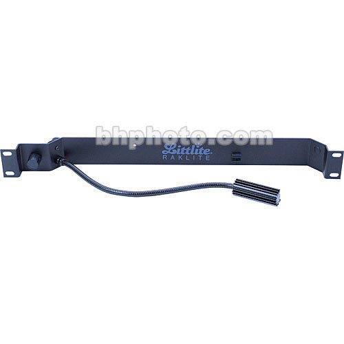 Littlite RL-10-SA Raklite - Single Gooseneck Lamp without Power Transformer for Single Space Rack-mounting