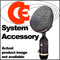 Coles Microphones Brass Shock Mount Microphone to Stand Adapter