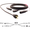 Pro Co Sound EC9 Siamese Twin AC and Audio Combo Cable (25')