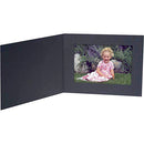 Collector's Gallery Contemporary Black Portrait Folder without Foil Border for 8 x 10" Print , Model PF5400-108 (Landscape Format)  - 25 Folders