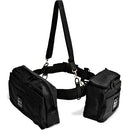 PortaBrace BP-2 Waist Belt Production Pack - for Camcorder Batteries, Tapes and Accessories (Black)