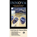 Innova Cold Press Rough Textured Natural White Paper for Inkjet (11x17", 25 Sheets)