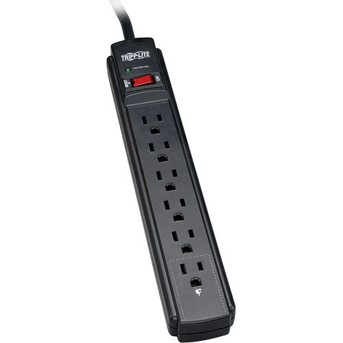Tripp Lite TLP606B 6-Outlet Surge Suppressor Strip