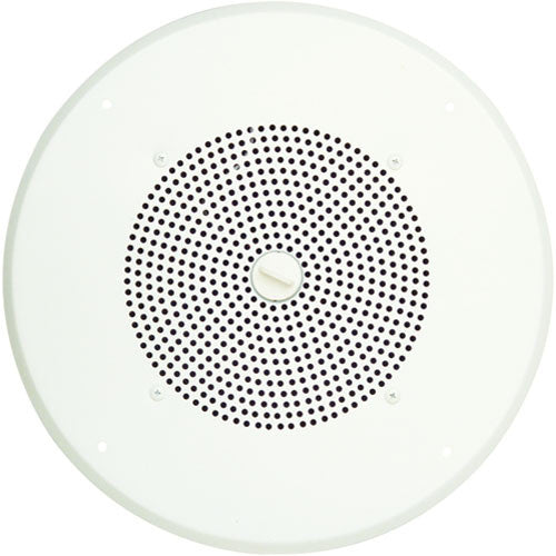 Bogen ASWG1DK 8" 1W Amplified Ceiling Speaker with Detachable Volume Knob (Off-White)